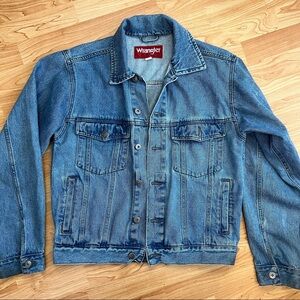 Wrangler HERO denim jean jacket mens size small